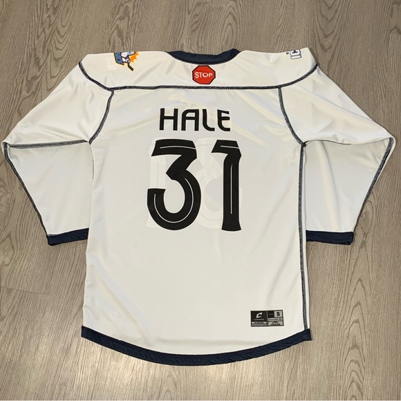 Orlando Ice Den Solar‎ Bears Qatar Airways PSG Reversible Hockey Jersey Small - Picture 7 of 7